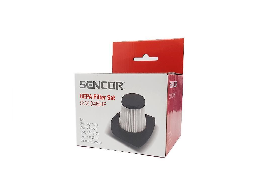 Sencor SVX046HF / SVC 7811WH / 7814VT / 7822TQ Cordless 2in1 Porszívó Hepa Filter Gyári MOSHATÓ
