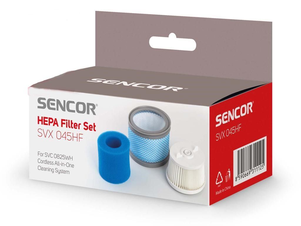 SENCOR SVX045HF / SVC 0825WH PORSZÍVÓ HEPA FILTER/SZŰRŐ KÉSZLET PORSZÍVÓHOZ GYÁRI