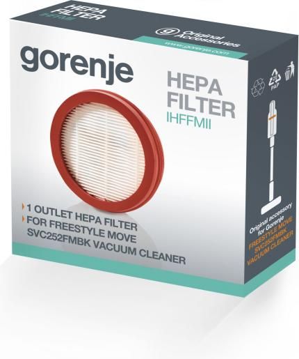 Gorenje SVC252FMBK / SVC252FMWT / Gyári Porszívó Hepa Filter | 736767