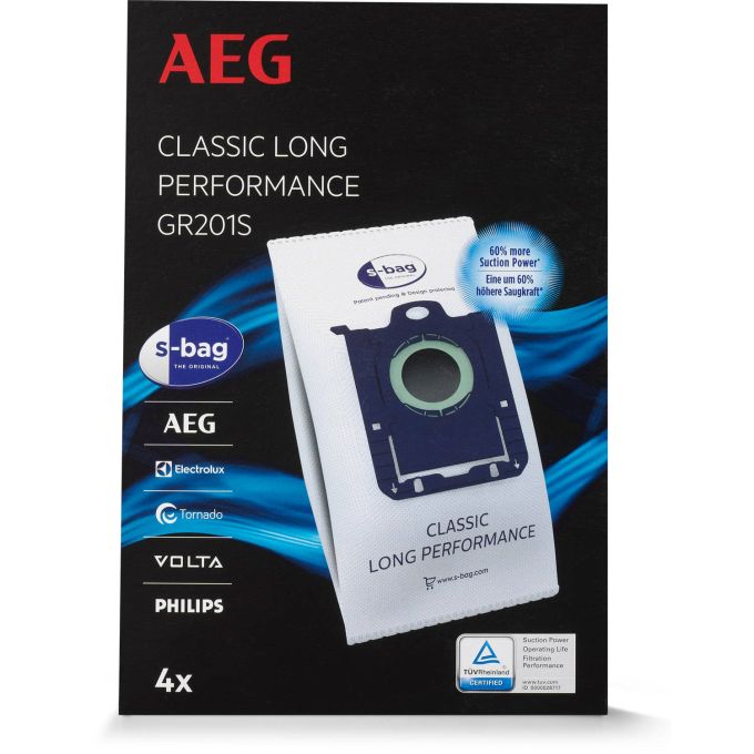 Electrolux / AEG / Philips S-BAG Classic GR201S / E201S Gyári Mikroszálas Porzsák 9001684746