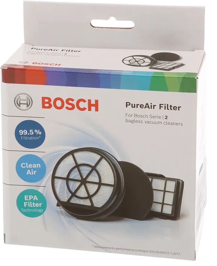 Bosch BGC05A220A/02 / BGS05AAA2/05 / BBZ152EF / Eredeti Porszívó Hepa Filter / Szűrő Készlet 17006053