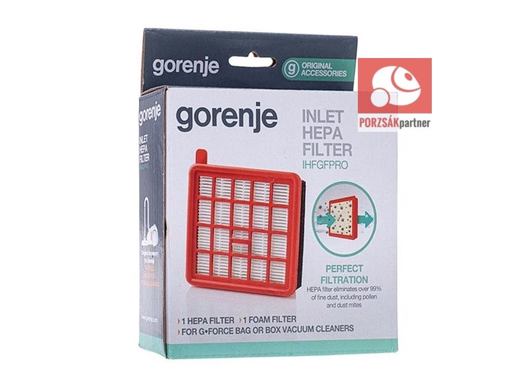 GORENJE VCEA 23GPLBL / VCEA 21GPLRCY Porszívó Hepa Filter 680183 MOSHATÓ Gyári
