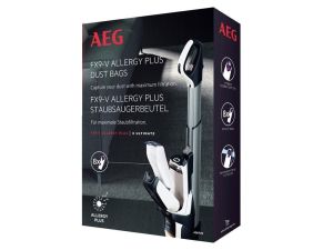 ASKFX9 AEG / Electrolux 8XFX9 / FX9-V Allergy Plus Gyári Mikroszálas Porzsák (8db/csomag) | 9009230443
