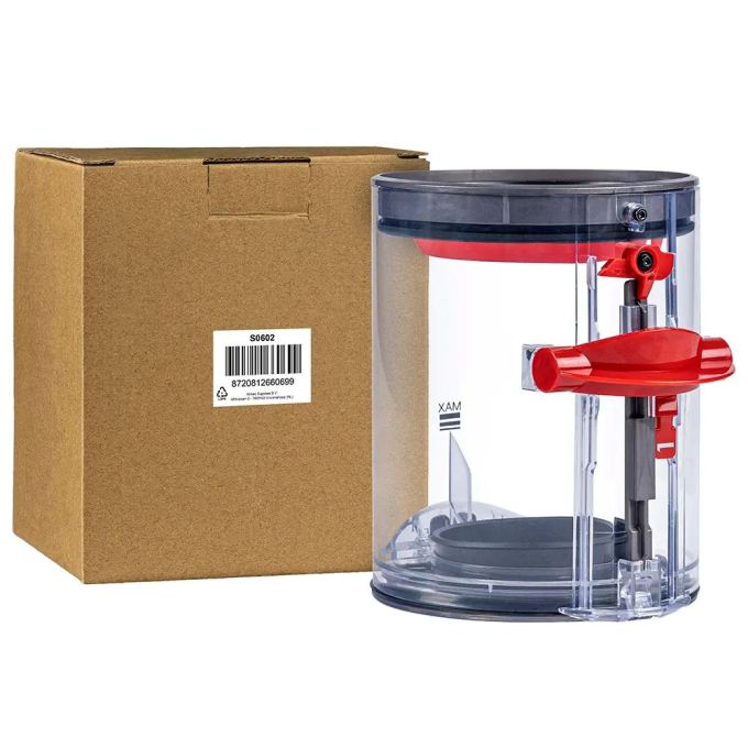 DYSON V10 / SV12 Porszívó Portartály, amely kis 145 mm-es géphez alkalmas.|  969509-02 / 96950902