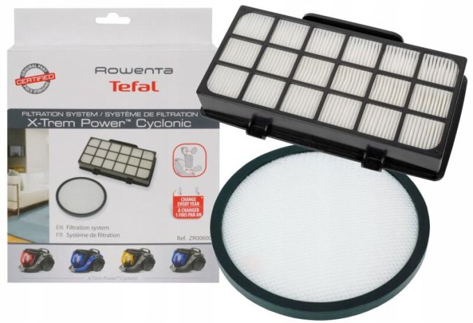 Rowenta RO6921 / RO 6941 Porszívó Gyári Hepa Filter / Szűrő készlet (ZR006001)