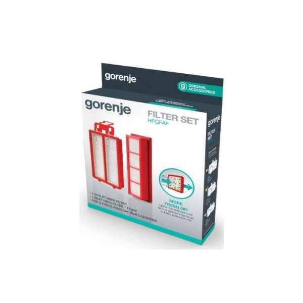 Gorenje G-Force Aqua VCEB01GAWWF HEPA szűrő szett / 731228