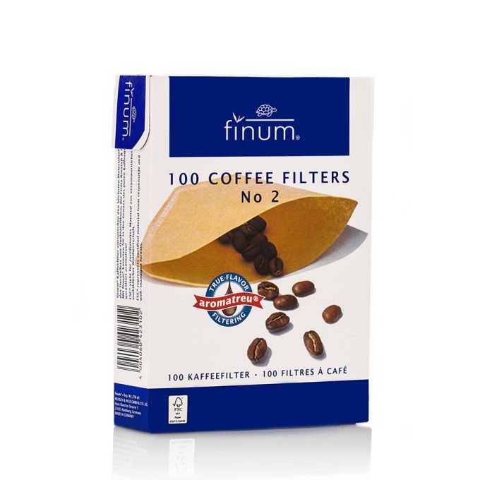 KÁVÉFILTER No.2 / 2 SZEMÉLYES / 100 DB/CS | FINUM