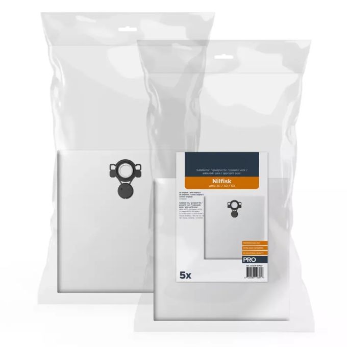 Nilfisk Attix 30 / 40 / 50 PREMIUM IPARI Kompatibilis Mikroszálas Porzsák | 107419591