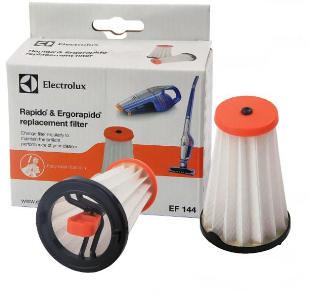 ELECTROLUX Porszívó Hepa Filter Szett  Ergorapido ZB3xxx, EERxxx / Rapido ZB5xxx, ZB6xxx modellsorozat porszívóihoz (2db/csomag) 9001671529 Gyári  EF144