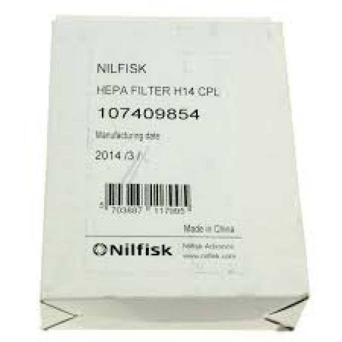 NILFISK POWER/SELECT/ELITE GCL 13E08A2 / VP300 / VP600 GYÁRI HEPA FILTER  | 107409854