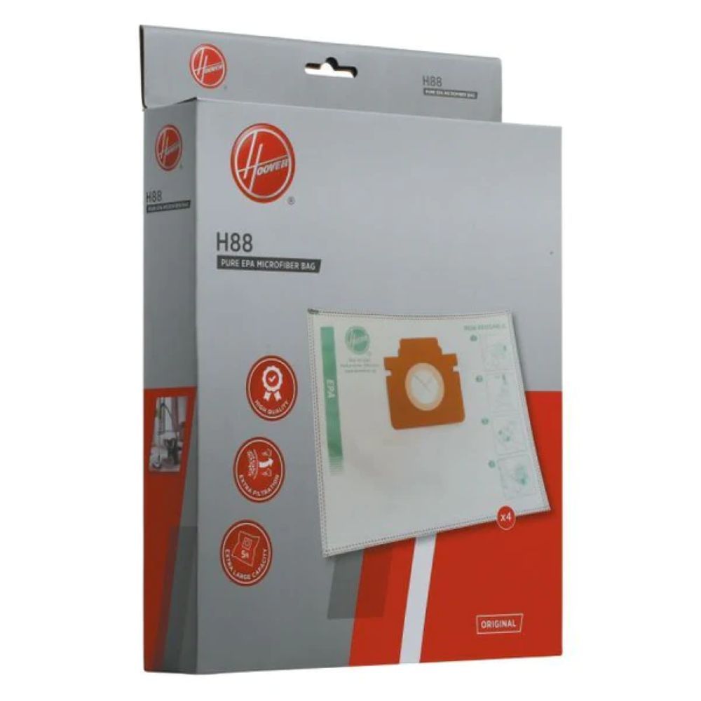 HOOVER H88 / H-Energy 500 / HE520PET 001 Gyári mikroszálas porzsák (4db/csomag) | 35602717