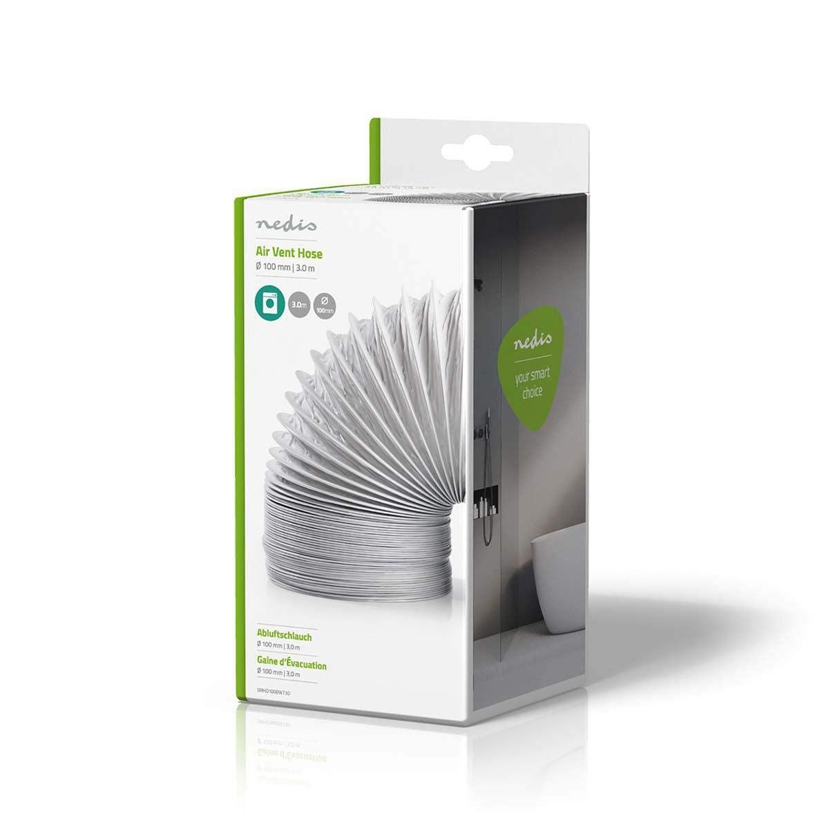 PÁRAELSZÍVÓ, KLÍMA BEKÖTŐCSŐ 100mm 3 MÉTERES