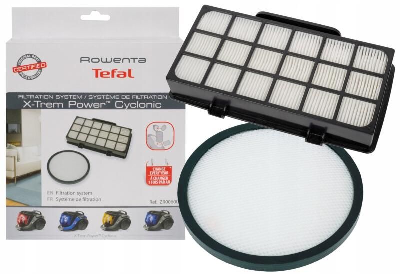 Rowenta RO6921 / RO 6941 Porszívó Gyári Hepa Filter / Szűrő készlet (ZR006001)