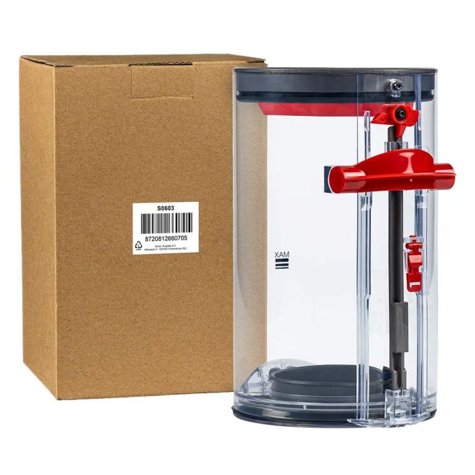 DYSON V10 / SV12 Porszívó Portartály, amely nagy 195 mm-es géphez alkalmas.|  969509-01, 96950901